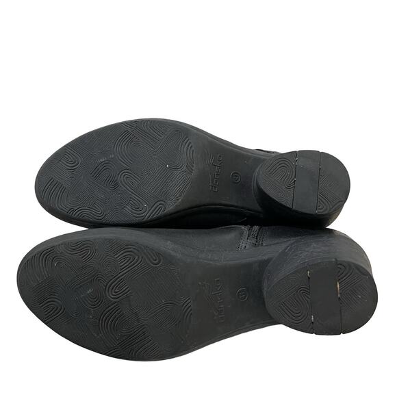 Dansko Womens Roberta Burnished Nubuck Comfort Boots US 11-11.5 EU 41 Black - Picture 9 of 10